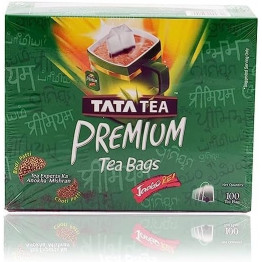 Tata Tea Premium Tea Bags 100 Tea Bagas